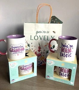 Cheerfull Mug - Nan or Grandma with Gift Bag - Picture 1 of 7