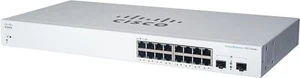 Cisco CBS220-16P-2G-NA 16 Port Giga PoE 2 Gig Eth 2 SFP Managed Network Switch - Bild 1 von 3