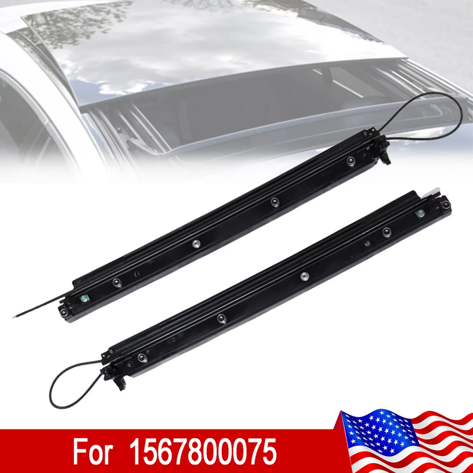 For Mercedes W156 GLA Sunroof Glass Sliding Track*2Sunroof Replacement Tracks - Изображение 1 из 4
