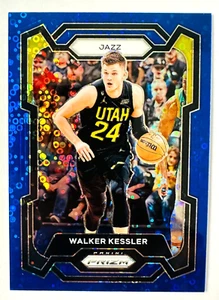 Tarjeta Panini Prizm Walker Kessler 2023-24 AZUL Disco Prizm SP #/150 ¡Estrella de Jazz! - Imagen 1 de 3