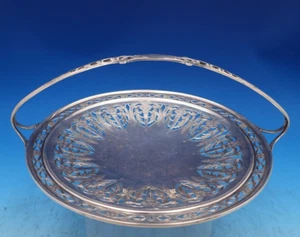 Watson Sterling Silver Cookie Plate Footed Fancy Pierced Engraved #6212 (#7387) - Picture 1 of 11