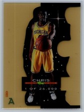 1993 Classic Chris Webber Clear Card 1 of 26000 (RC) - NM-MT HOF *TEXCARDS*