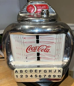 Coca - Cola Juke Box Cookie Jar 2000 Gibson Design Coca-Cola Company - Picture 1 of 12