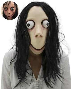 Momo It Mask Joker Scary Clown Halloween Masks for Adult Men Women Horror Joker - Picture 1 of 2