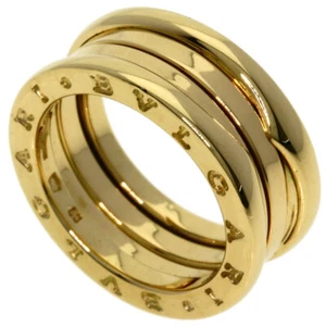 BVLGARI Ring B.zero1 2 band #50 K18 Yellow Gold - Picture 1 of 6