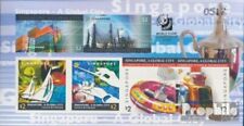 Briefmarken Singapur 2004 Mi Block113B ungezähnt postfrisch
