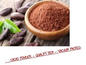 Organic Raw Cacao Powder 1kg BULK Cocoa 100% Organic Superfood FREE Postage - Picture 1 of 1