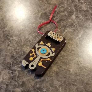 Zelda Breath of the Wild Inspired Christmas Ornament Prop Replica - Sheikah - Picture 1 of 8