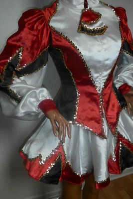 Hochwertiges Gardekostüm für Tanzmariechen Gardetanz Gardeuniform Gr. 36-40 - Bild 1 von 4