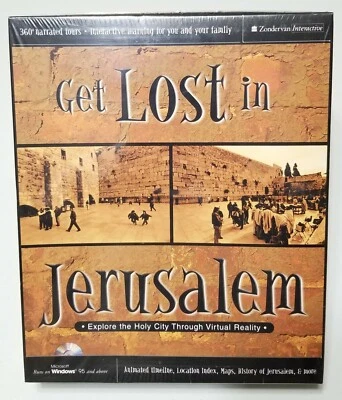Zondervan. Get Lost in Jerusalem CD-ROM for MS Windows 95 & Above, New Sealed  - Image 1 of 4