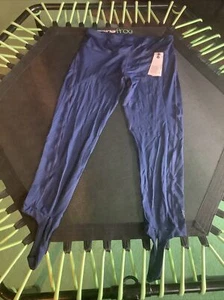 Women's Stretchy Stirrup Style Footless Leggings Pants Xl New Joga - Picture 1 of 7