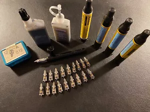 Original PELIKAN Graphos-Set mit Tusche und vielen Federn - Bild 1 von 6