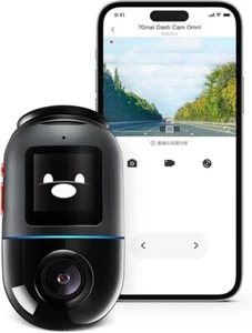 70mai Dash Cam Omni 360° Recorder 64GB eMMC GPS WiFi Bluetooth HDR Black/Gray - Picture 1 of 6