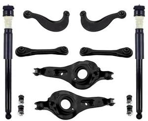 Rear Control Arms & Complete Shocks Absorber & Links Fits Focus 2000-2011 Sedan - Picture 1 of 7