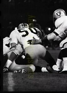 1967 San Diego Chargers @ Oakland Raiders - Vintage AFL Football Negative