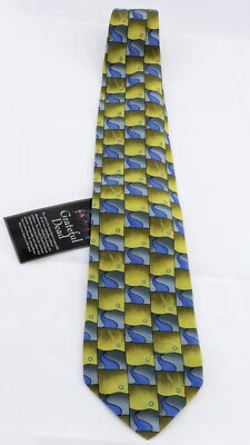 NWT GRATEFUL DEAD TIE -THE MUSIC NEVER STOPPED,  SIXTH SET - - Изображение 1 из 3