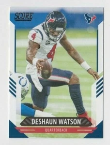 (5) Deshaun Watson 2021 SCORE BASE CARD LOT #155 HOUSTON TEXANS  - Picture 1 of 1