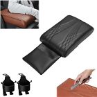 Atsizral Car Armrest Cover Height Pad Leather Box Center Console Seat Protector
