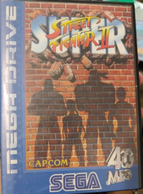 Super Street Fighter II (Capcom 1992) Sega Mega Drive (Modul, Box) working cond - Bild 1 von 4