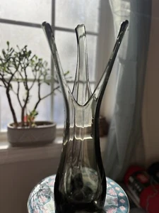 Raro vaso vintage epico 3 lamina altalena carbone 20" - Foto 1 di 19