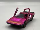 Hotwheels Redline Carabo Nuclear Hot Pink Rare 1969 Mattel Black Interior Orange