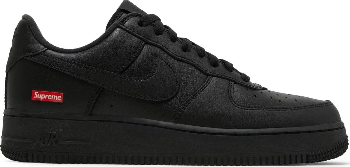 Nike Air Force 1 Low x Supreme Box Logo - Black for Sale