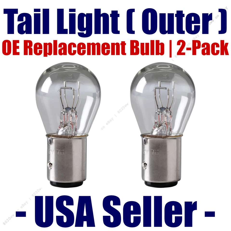 Tail Light Bulb (Outer) 2pk - OE Replacement Fits Listed Jaguar Vehicles - 7528 - Image 1 of 1
