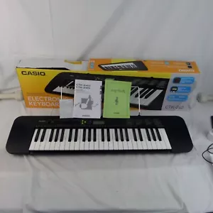 Casio CTK 240 Electronic Keyboard No Adapter Working - Picture 1 of 19