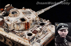 Ganador del premio construido Tamiya 1/35 Snow Tiger S04 Panzer ACE Wittman + PE + Interior - Imagen 1 de 24