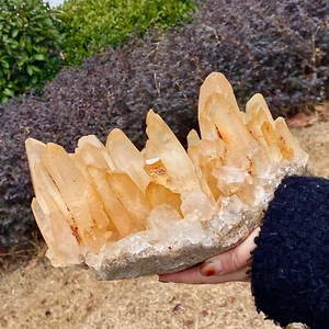 22LB Natural white Crystal Himalayan quartz cluster /mineralsls - Picture 1 of 12
