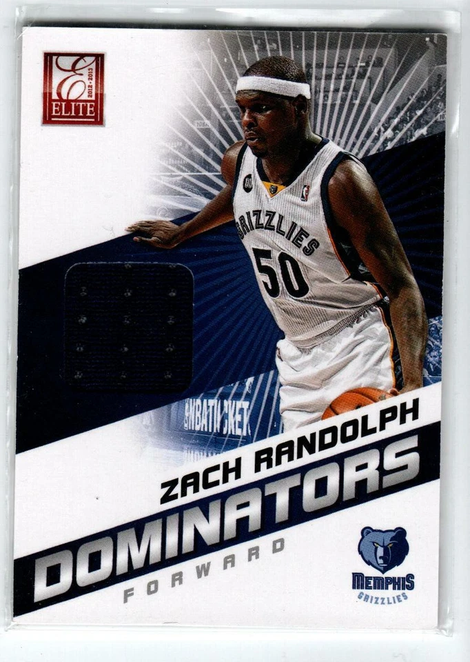 2012-13 Elite Dominators Materials #10 Zach Randolph (ref 194501) - Image 1 of 1