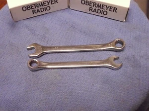 2-Vintage Drop Forged, Made in China, 10mm & 11mm, Combination Wrenchs! - Picture 1 of 4