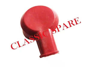 2xCAJA DE CONEXIONES LAMBRETTA GP CON CUBIERTA DE GOMA ROJA ALTA CALIDAD - Imagen 1 de 2