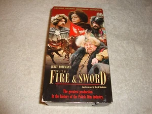 With Fire and Sword 2 VHS Video Set Jerzy Hoffman Henryk Sienkiewicz - Picture 1 of 3