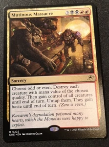 Mutinous Massacre - EOE - MTG - EN - NM - 0222 - Picture 1 of 1