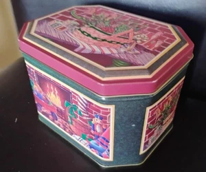 Longaberger Christmas Tin MINT FREE SHIPPING! - Picture 1 of 1