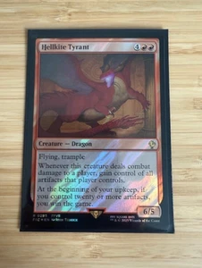 Hellkite Tyrant (Surge Foil) Commander: Final Fantasy Surge Foil NM - Picture 1 of 2