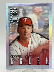 Rusty Greer 1998 Donruss Studio Silver Press Proof #85 /1000 Z1 - Bild 1 von 2