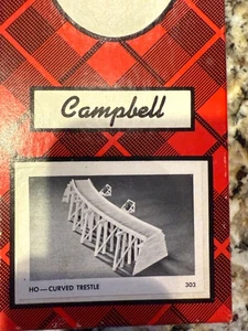Campbell Scale Models 303 Curved Trestle HO - Picture 1 of 6