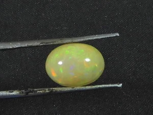 6X9X5MM Natural Ethiopian Welo Fire Opal Oval Healing Crytsal Loose Gemstone I52 - Foto 1 di 9