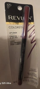 Revlon ColorStay Longwear Lip Liner Pencil # 670 Wine Vin 8 Hrs 0.01 oz - Picture 1 of 2