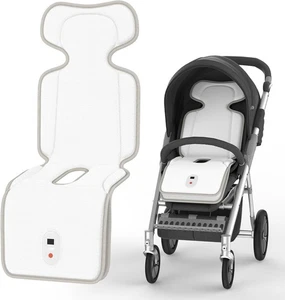 Baby Stroller Cooling Pad with Fans – 10000mAh Rechargeable Seat Liner, 3-Speed - Picture 1 of 7