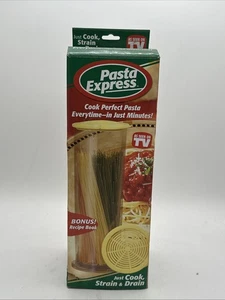 Pasta Express Cooker Pasta Maker in Minutes As Seen On TV Pour Cook Drain 2005 - Picture 1 of 6
