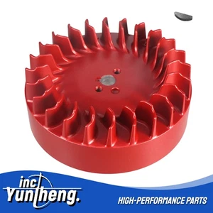 Red Upgraded Cast Aluminum Flywheel For Predator 212 NonHemi CT200U KT196 - Picture 1 of 6