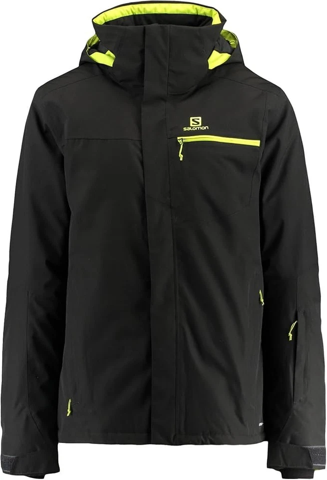 FREE SHIPPING! Salomon JKT Strike AdvancedSkin Dry Waterproof Ski Jacket M - Image 1 of 4