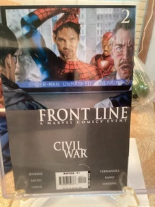 Marvel Civil War Front Line #2 2006 First Spider-Man Unmasked In Public! - Bild 1 von 2