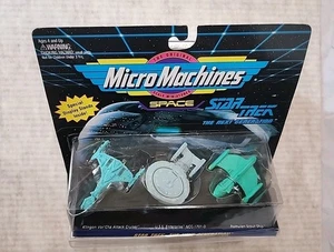 Star Trek The Next Generation Micro Machine Space 3 Pack 65825 Romulan Ship New  - Picture 1 of 6