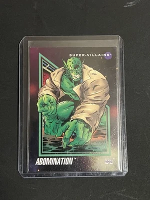 1992 Marvel Comics Super-Villains Abomination #101 - Image 1 of 2