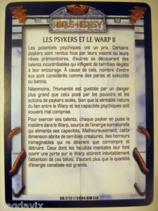 PORTE SEDITION CREDIT 7/17 JCC WARHAMMER 40K - Picture 1 of 1