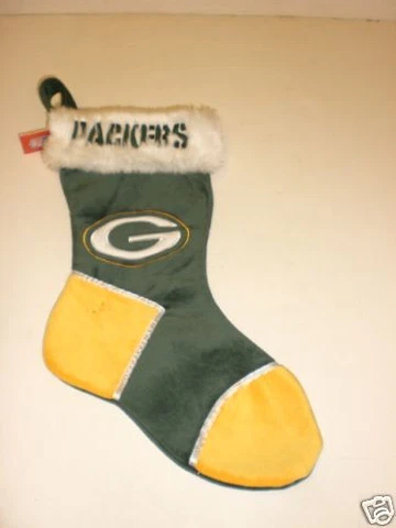 GREEN BAY PACKERS 17" CHRISTMAS STOCKING Cover